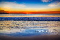 Costa Rica Solnedgang